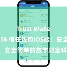 Trust Wallet国内能用吗 信任钱包iOS版：安全简单的数字财富科罚用具